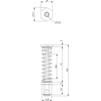 吸着金具(ラージ用) アインツ
