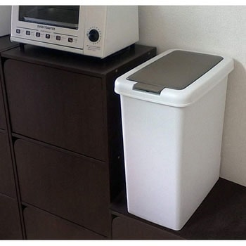 ゴミ箱 スリムプッシュ サンコープラスチック