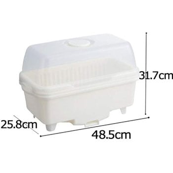 皿立て水切りかご 流フード付 F-1 サンコープラスチック