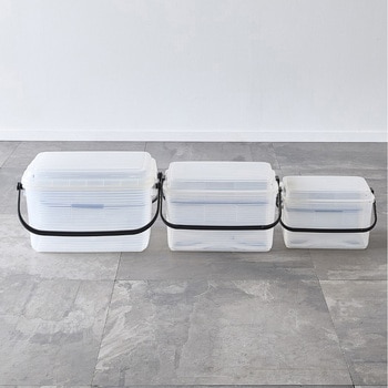 164070 コンテナーエース サンコープラスチック ブラック色 外寸(幅