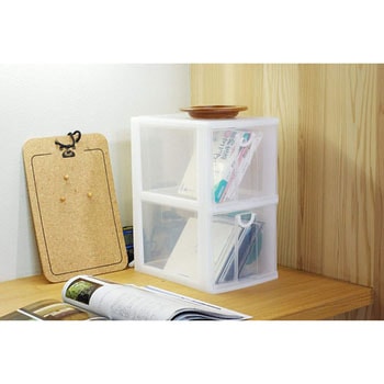 小物収納2段 エルピス AD-520 サンコープラスチック