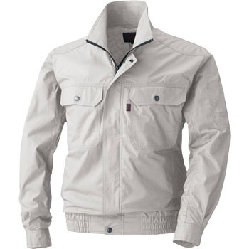 V02 Hooh 特殊加工 綿素材長袖ブルゾン 綿100 服のみ 村上被服 シルバーグレー サイズ Ll V02 1着 通販モノタロウ