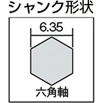 電動ドリル 丁番ドリル用交換ドリル トップ工業