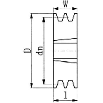 ブッシングプーリー SPZ-2 エバオン