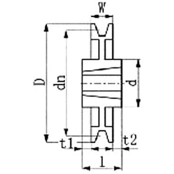 ブッシングプーリー SPZ-1 エバオン