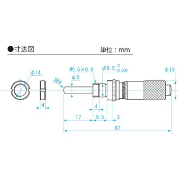 マイクロメータヘッド SK(新潟精機)
