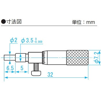 マイクロメータヘッド 新潟精機(SK)