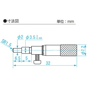 マイクロメータヘッド 新潟精機(SK)
