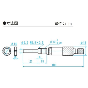 マイクロメータヘッド 新潟精機(SK)