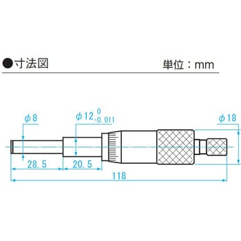 マイクロメータヘッド 新潟精機(SK)