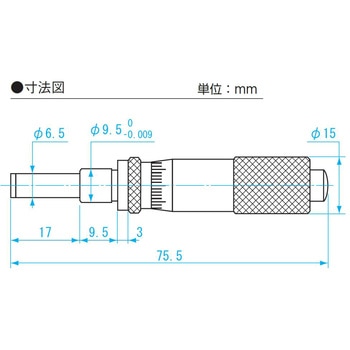 マイクロメータヘッド 新潟精機(SK)