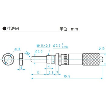 マイクロメータヘッド 新潟精機(SK)