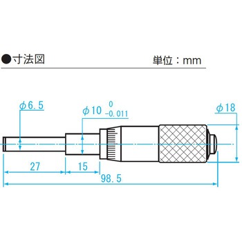 マイクロメータヘッド 新潟精機(SK)