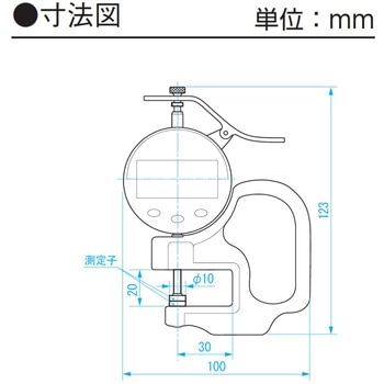 デジタルシクネスゲージ 新潟精機(SK)