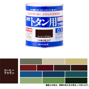 油性トタン用 油性屋根用塗料 (つやあり) カンペハピオ