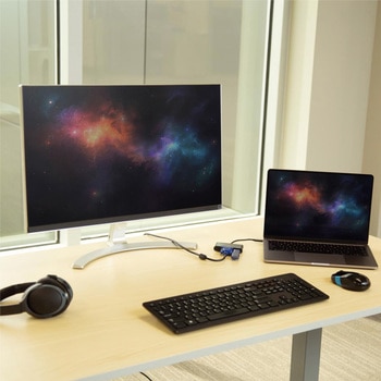 USB type-C接続VGA変換アダプタ USB PD対応 1x USB-Aポート StarTech.com