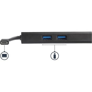 マルチポートアダプター/USB-C/シングルモニター/4K HDMI/60W PD/ 2x USB-A ハブ/GbE/Thunderbolt 3 互換 StarTech.com