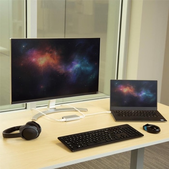 マルチポートアダプター/USB-C/シングルモニター/4K HDMI/60W PD/ 2x USB-A ハブ/GbE/Thunderbolt 3 互換/ホワイト StarTech.com