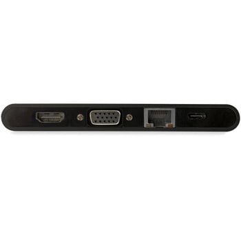 USB Type-Cドッキングステーション HDMI / VGA 3x USB 3.0 SD & micro SD カードスロット USB PD 3.0 本体にケーブル収納可 StarTech.com