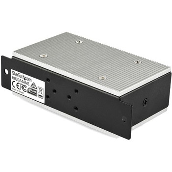 4ポート産業用USB 2.0ハブ 15kV ESDに対応 StarTech.com
