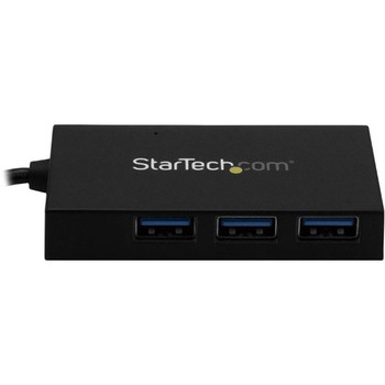 USB 3.0 ハブ/USB Type-A接続/USB 3.1 Gen 1/4ポート(3x USB-A， 1x USB-C)/バスパワー/各種OS対応/SuperSpeed 5Gbps ハブ StarTech.com