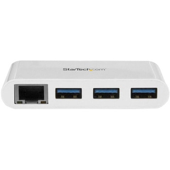 3ポートUSB 3.0ハブ ギガビット有線LANアダプタ搭載 USB Type-C接続 USB 3.0ハブ搭載有線LANアダプタ StarTech.com