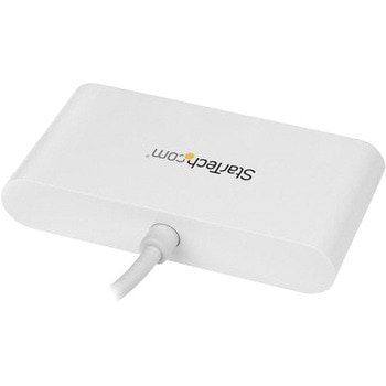 4ポートUSB 3.0ハブ USB Type-C接続 USB-C - 4x USB-A USBバスパワー対応 ホワイト StarTech.com