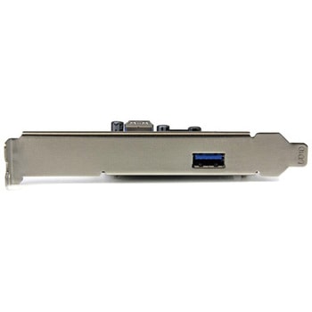 2ポートUSB 3.1(10Gbps)増設PCI Expressインターフェースカード USB Type-A(外部ポート x1/ 内部ポート x1) StarTech.com