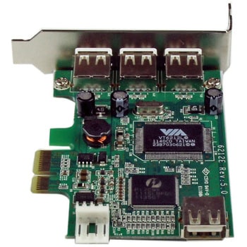 PEXUSB4DP USB 2．0 4ポート増設PCI Expresカード ロープロファイル