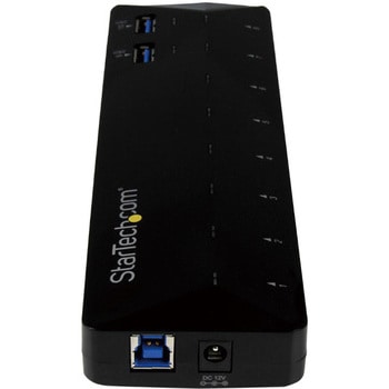 10ポートUSB 3.0ハブ 急速充電専用ポート搭載(2ポート x 1.5A) StarTech.com