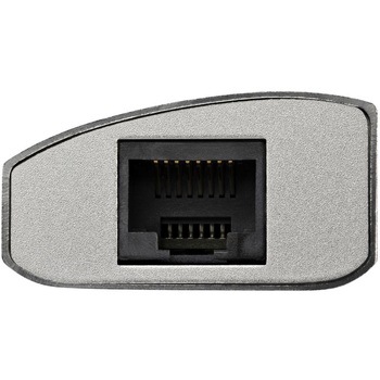 USB 3.0ハブ/Type-A 接続/3ポート/3x USB 3.2 Gen 1 Type-A/5Gbps/有線LANアダプター内蔵/バスパワー/27cm一体型ケーブル/RJ45 ギガビットイーサネット/USB増設用ハブ StarTech.com
