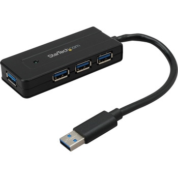 4ポートUSB 3.0ハブ/急速充電/USB-A x4/SuperSpeed 5Gbps/USBバスパワー & セルフパワー(ACアダプタ付属)/USB 3.1 Gen 1/小型USBハブ StarTech.com