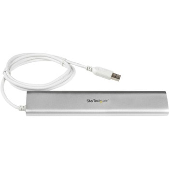 USB 3.0ハブ/Type-A 接続/7ポート/7x USB 3.2 Gen 1 Type-A/5Gbps/バスパワー/98cm一体型ケーブル/USB増設用ハブ StarTech.com