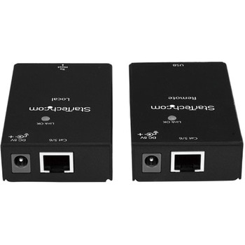 Cat5/Cat6使用1ポートUSB 2.0エクステンダー延長器 最大50m StarTech.com