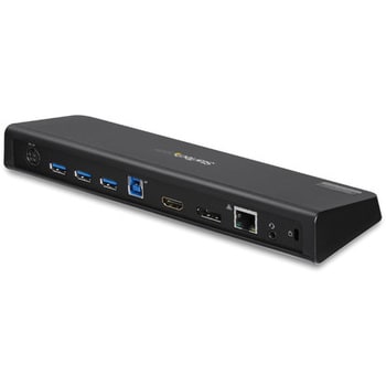 ドッキングステーション/USB Type-A接続/USB 3.0/デュアルモニター /4K HDMI・DisplayPort/4x  USB-Aハブ/GbE