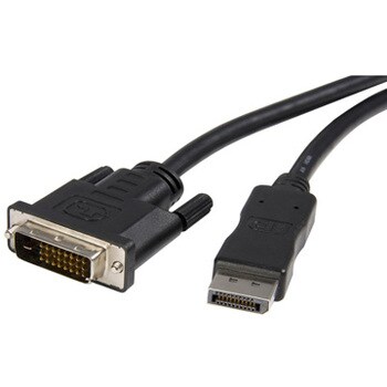 Displayport Dvi変換ケーブル 3m ディスプレイポート オス Dvi D オス 19x10 Startech Com Displayportケーブル 通販モノタロウ Dp2dvimm10