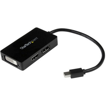 Mdp2dpdvhd 3イン1 Mini Displayport Displayport Dvi Hdmi変換アダプタ Mini Dp オス ディスプレイポート Dvi D Hdmi オス 1個 Startech Com 通販サイトmonotaro