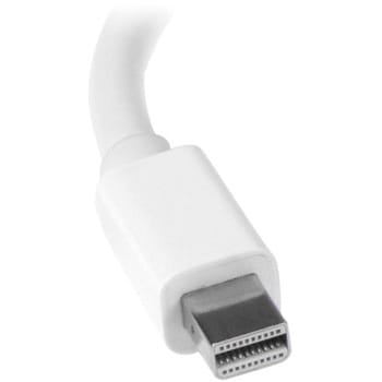 MDP2HDVGAW Mini DisplayPort接続トラベルアダプタ 2イン1 mini DP - VGA/HDMI変換アダプタ ホワイト  StarTech.com ケーブル長15cm高さ11mm MDP2HDVGAW - 【通販モノタロウ】
