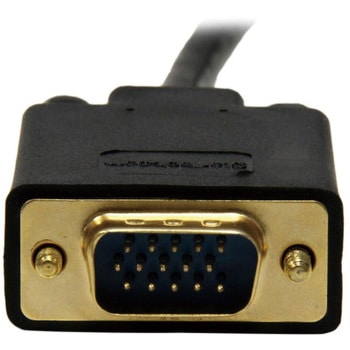 Mini DisplayPort - VGA アクティブ変換ケーブル/91cm/ミニディスプレイポート - VGAコンバーターケーブル/1080p対応/mDP1.2 - VGA アダプタケーブル/ブラック StarTech.com