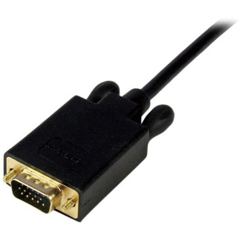 Mini DisplayPort - VGA変換アダプタ 1.8m Mini DP(オス) - VGA (オス) 1920x1200 StarTech.com