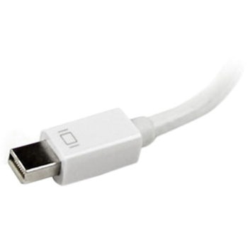 Mini DisplayPort接続トラベルアダプタ 3イン1 Mini DP - VGA/DVI/HDMI変換アダプタ ホワイト StarTech.com