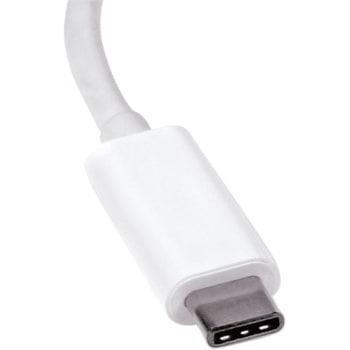 USB-C - DisplayPort変換アダプタ 4K/60Hz ホワイト StarTech.com