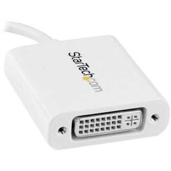 USB type-C - DVI変換アダプタ ホワイト StarTech.com