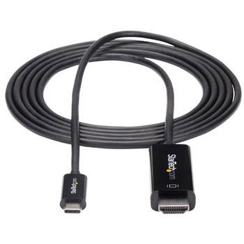 USB-C - HDMIケーブル 2m 4K/60Hz ブラック StarTech.com