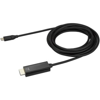 USB-C - HDMIケーブル 3m 4K/60Hz ブラック StarTech.com USBケーブル 【通販モノタロウ】 CDP2HD3MBNL