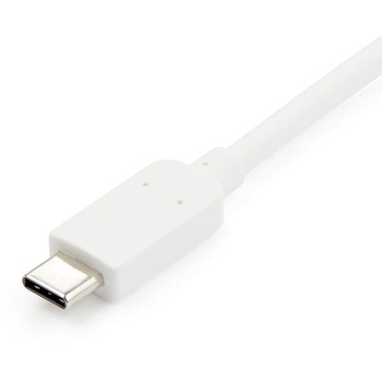 USB-C - HDMI変換アダプタ USB Power Delivery対応 4K/60Hz ホワイト StarTech.com