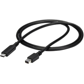 USB-C - Mini DisplayPortケーブル 1m 4K/60Hz ブラック StarTech.com