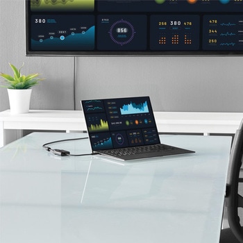 USB-C - VGA ディスプレイ変換アダプター/1920x1200(1080p)/DP Altモード/Thunderbolt 3対応/USB Type-CパソコンからVGAモニター プロジェクターへの変換コネクター StarTech.com