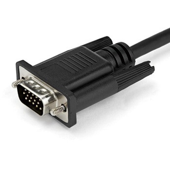 USB-C - VGA ケーブル/1080p/アクティブ変換/Thunderbolt 3互換/ブラック StarTech.com