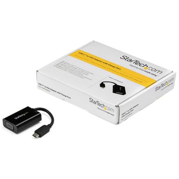USB-C - VGA ディスプレイアダプター/1080p/アクティブ変換/60W USB PD/Thunderbolt 3 互換 StarTech.com